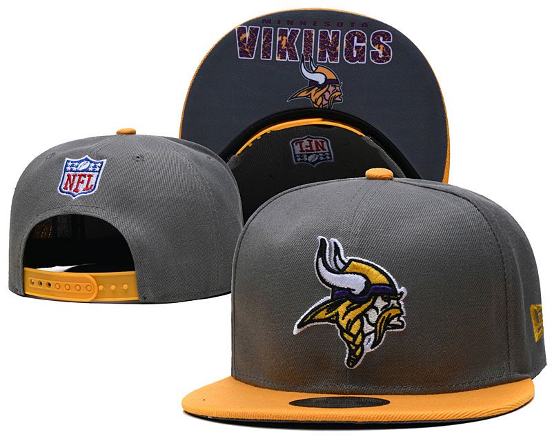 2021 NFL Minnesota Vikings Hat TX 0808